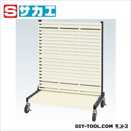 ラックシステム(パンチングパネルタイプ移動式) アイボリー PLS2LDR 1