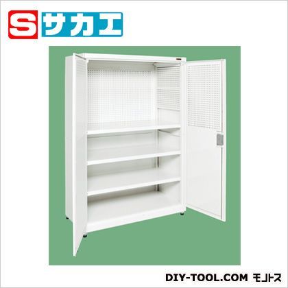 保管システム/ニューピットイン(両開扉パンチングパネル付) ホワイト PNH1263PW 1