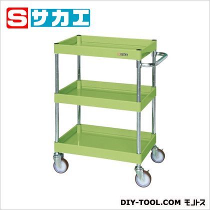 CSパールワゴン グリーン W600×D400×H880mm CSP608FNU 1
