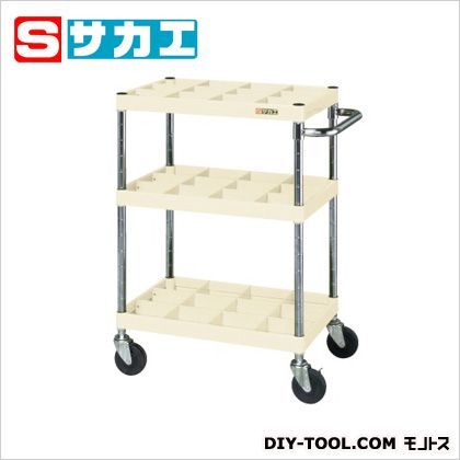 CSパールワゴン アイボリー W600×D400×H880mm CSP608K3I 1