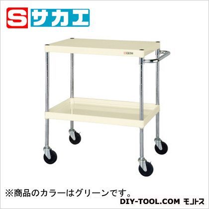 CSパールワゴン グリーン W750×D500×H880mm CSP7582 1