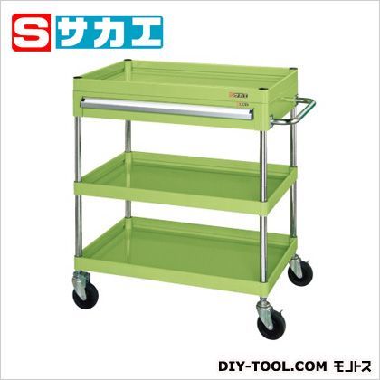 CSパールワゴン グリーン W750×D500×H880mm CSP758B 1