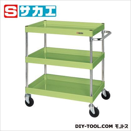 CSパールワゴン グリーン W750×D500×H880mm CSP758F 1