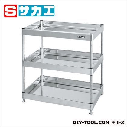 CSパールワゴン ステンレス W750×D500×H780mm CSP758FNSU4 1