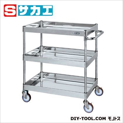 CSパールワゴン ステンレス W750×D500×H880mm CSP758FSU 1