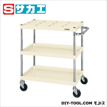 CSパールワゴン アイボリー W750×D500×H880mm CSP758KI 1