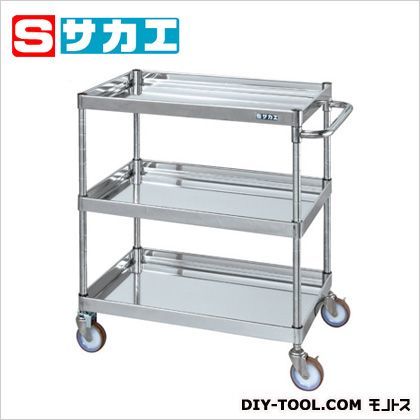 CSパールワゴン ステンレス W750×D500×H880mm CSP758SS 1