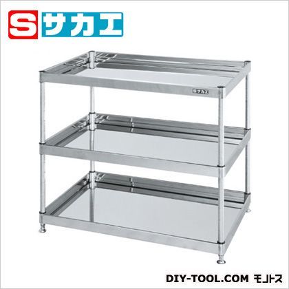 CSパールワゴン ステンレス W900×D600×H780mm CSP908NSU 1