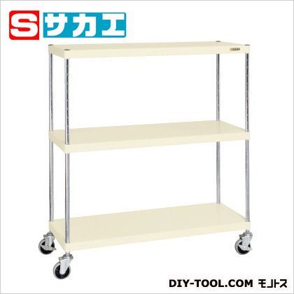 CSパールラックワゴン アイボリー W1200×D450×H1323mm CSPR1113RNUI 1