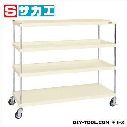 CSパールラックワゴン アイボリー W1500×D600×H1323mm CSPR1224RI 1