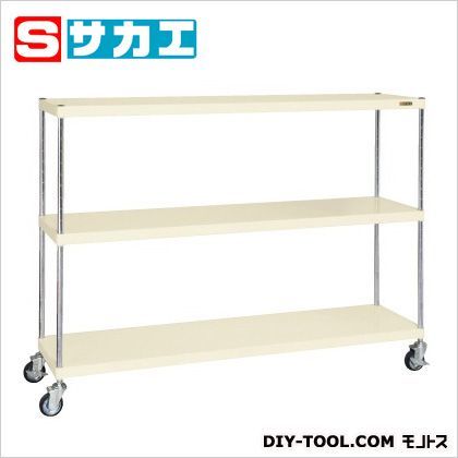 CSパールラックワゴン アイボリー 1800×D450×H1323mm CSPR1313RI 1