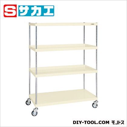 CSパールラックワゴン アイボリー W1200×D600×H1623mm CSPR2124RI 1