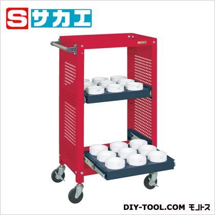 ツーリングワゴン(スライド棚2枚) レッド SSW25RREA 1