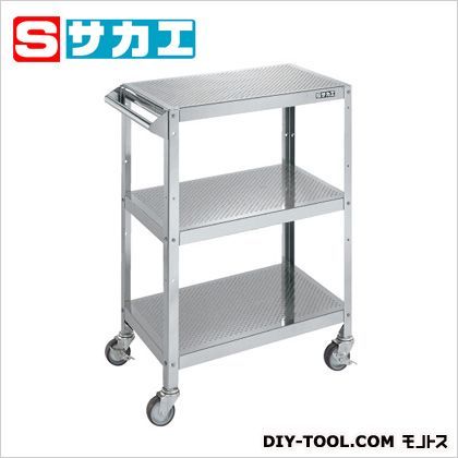 ステンレスパンチングワゴン(自在4輪・SUS304) ステンレス SUS150AP 1