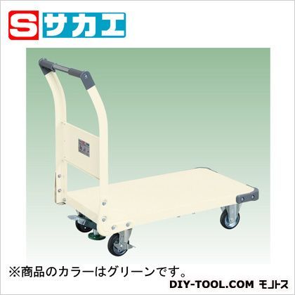 特製四輪車(固定ハンドルタイプ・フロアストッパー付) グリーン TAN22F 1