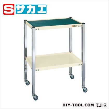 フリーワゴン高さ調整タイプ浅棚仕様 アイボリー TFW10 1