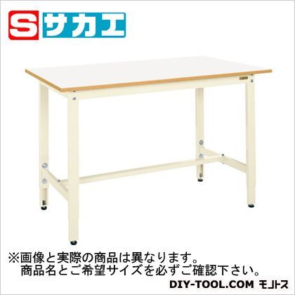 軽量高さ調整作業台TKK8タイプ アイボリー、天板カラー:ホワイト TKK8159FIV 1