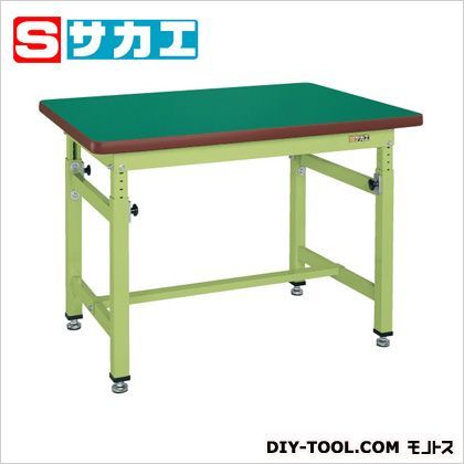 重量高さ調整作業台TKWタイプ グリーン TKW128FK 1