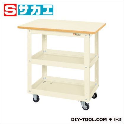 CSスーパーワゴン カラー:アイボリー 天板カラー:グリーン CSW758TI 1