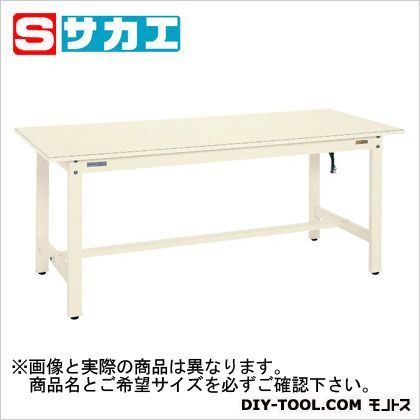 帯電防止マット張作業台・軽量タイプ アイボリー DSK127GL 1