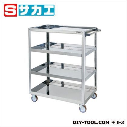 ステンレススーパーワゴン(ナイロンウレタン車・自2/固2) ステンレス GR200LSU4 1