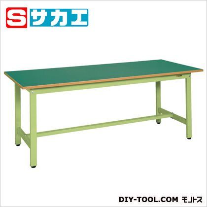 軽量作業台KSタイプ サカエグリーン 1800×900×740mm KS189F 1