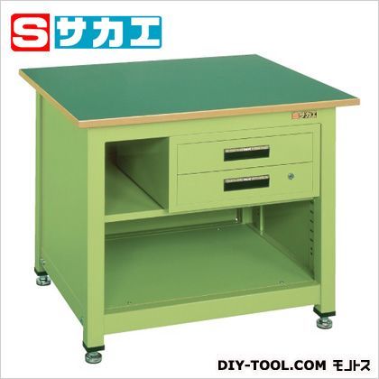 一人用作業台KTタイプ(キャビネット・中棚付) KT212N 1
