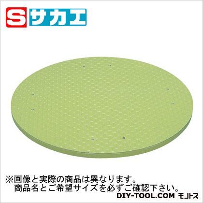 クルクル回転盤(縞鋼板天板)