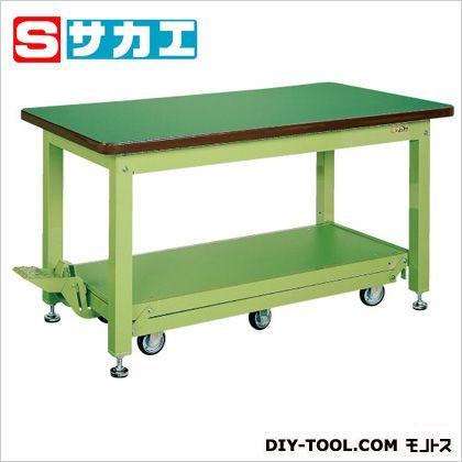 ペダル昇降移動式作業台KWCタイプ(6輪車) KWCF158Q6 1