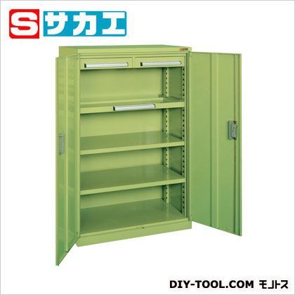 ミニ工具室”K-1000スチール扉タイプ” グリーン K1001 1
