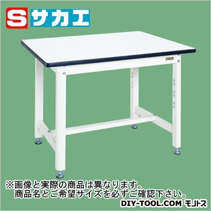 中量作業台・扇形支柱(パール) ホワイト KF70W 1