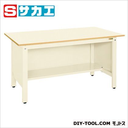 軽量作業台KKタイプ(三方パネル付) アイボリー KK59PPI 1