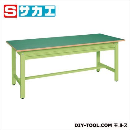 軽量作業台KKタイプ(全面引出し付) グリーン KK69FNZ 1