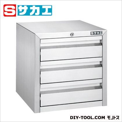 ステンレスミニキャビネット(引出し3段)