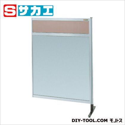 パーティション(固定式・上透明カラー塩ビ・下アルミ・連結)