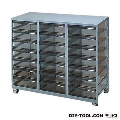 カタログケース7段3列A4深型 グレー 1