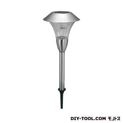 ステンレス製2LEDソーラーライト シルバー SV-3284 1点