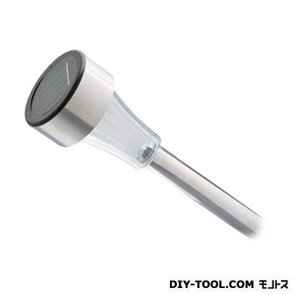 ステンレス製ソーラー式ガーデンライト24本組 シルバー SV-4465 1点