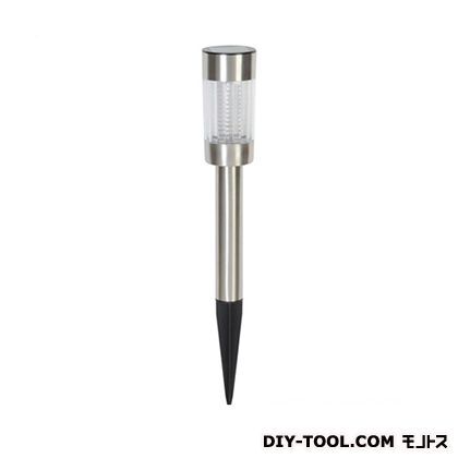 ステンレス製ソーラー式ガーデンライト シルバー SV-4564 1点