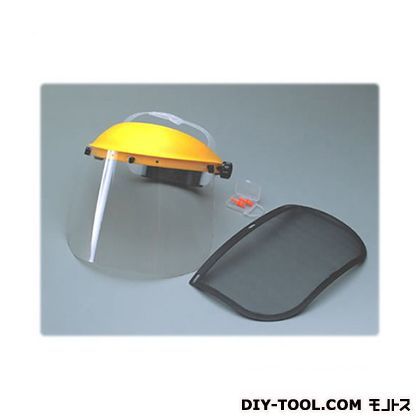 刈払い作業用フェースプロテクター イエロー SV-0115 1点