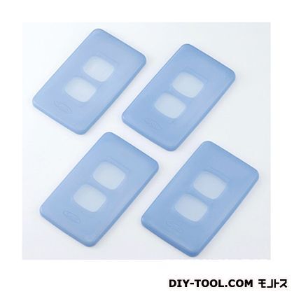 蓄光材入りシリコン製トラッキング防止用カバー ブルー SV-4274 1点