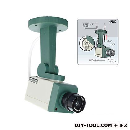 防犯ダミーカメラ グリーン SV-2881 1