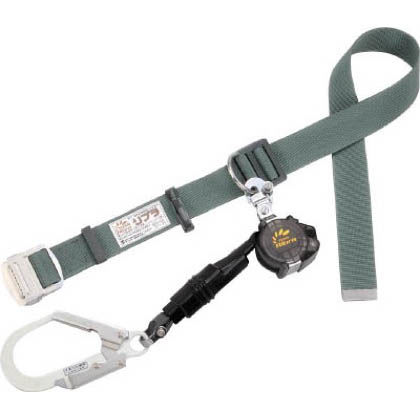 タイタン巻取式安全帯(スライドバックル式)