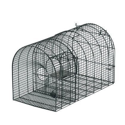 ネズミ捕り A type No.103 対象動物ドブネズミ・クマネズミ シルバー 445mm×265mm×240mm NZ-3 1点