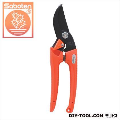 レディース剪定鋏 170mm オレンジ 1点