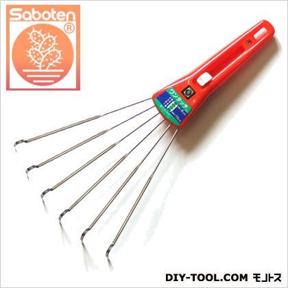 ミニガーデンレーキ NO.8オレンジ 1点