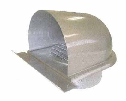 ステンU型フード付ガラリ SUS304 100mm 1