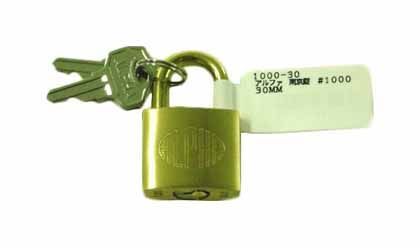 南京錠 30MM 1000-30 1点