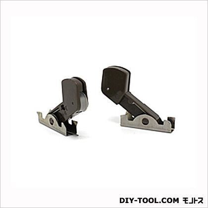 ビニフレ純正部品網戸ガイドFB-45型上部ガイド偏芯用網戸-305B左右1セット ブロンズ 3.3×0.7cm 1