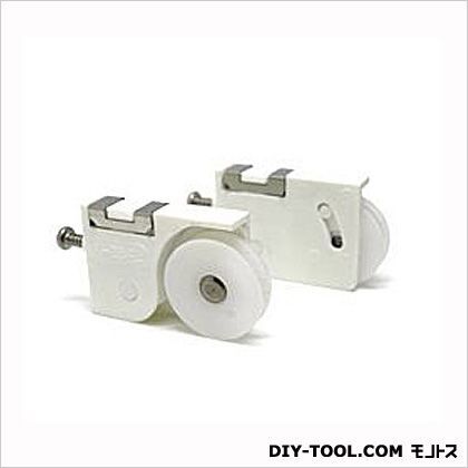 ビニフレ純正部品網戸戸車FB45型偏芯用網戸-052WH左右1セット ホワイト 0.7×2.5cm 1